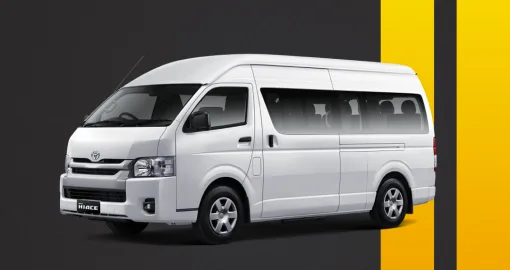 Hiace Commuter for rent in Bali