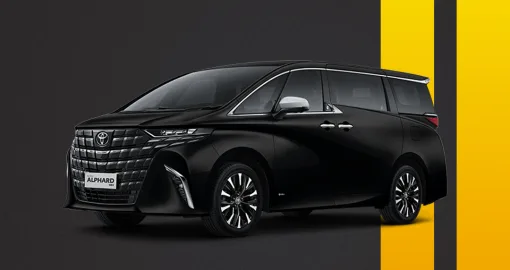 Alphard Hybrid for rent in Bali