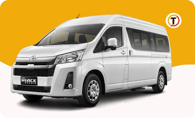 Sewa Hiace Premio di Lombok