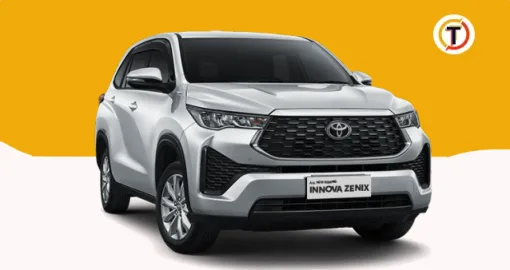 Innova Zenix for rent in Lombok